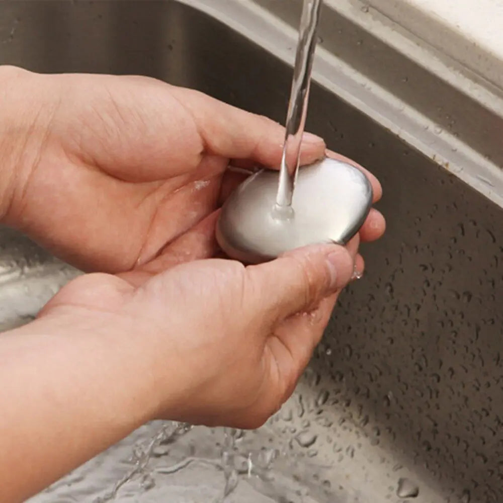 Odor removing Stainless Steel Soap